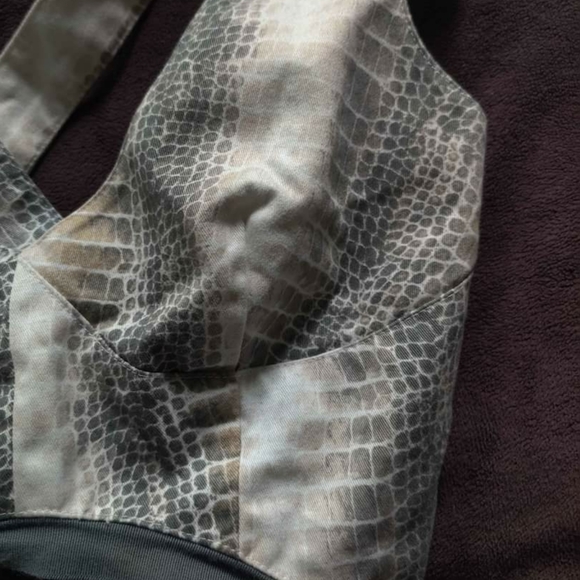 ASOS Snake Print Crop Top bralette - Picture 4 of 4